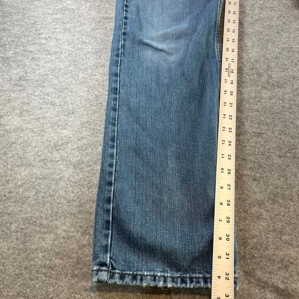 Levi's Mens 505 Regular Fit Blue Denim Jeans 33x34 Straight Leg Workwear Casual